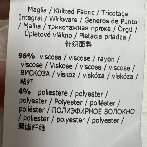 NWT Women's MAX MARA Saturno Ballet Neck Rib Sweater | Size S - Picture 11 of 14